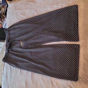 Michael Kors wide leg capri pants medium